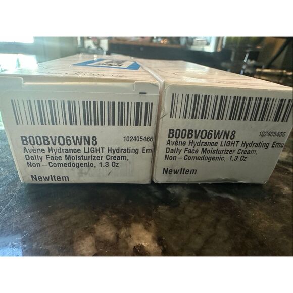 Avène Hydrance LIGHT Hydrating Emulsion,face Moisturizer Cream, 2 boxes Non-Come - Picture 2 of 2